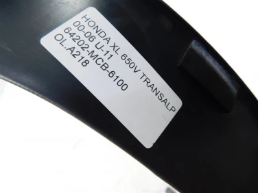 OsŁona licznik przÓd plastik honda xl 650v transalp 00-06 u-11 64202-mcb-6100