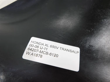 Plastik wypeŁnienie owiewka honda xl 650v transalp 00-06 u-11 64207-mcb-6120
