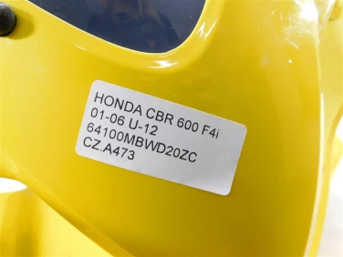 Czacha czasza owiewka przÓd honda cbr 600 f4i 01-06 u-12 64100mbwd20zc