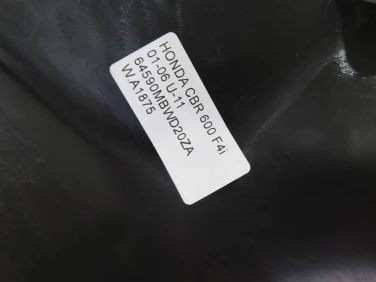 Plastik wypeŁnienie owiewka honda cbr 600 f4i 01-06 u-11 64590mbwd20za