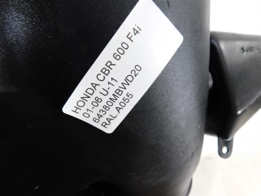 Rura dolot airbox lewa honda cbr 600 f4i 01-06 u-11 64380mbwd20