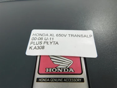 Kufer kufry tyŁ honda xl 650v transalp 00-06 u-11 plus pŁyta