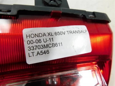Lampa tyŁ tylna honda xl 650v transalp 00-06 u-11 33703mcb611