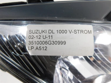 Lampa reflektor przÓd suzuki dl 1000 v-strom 02-12 u-11 3510006g30999