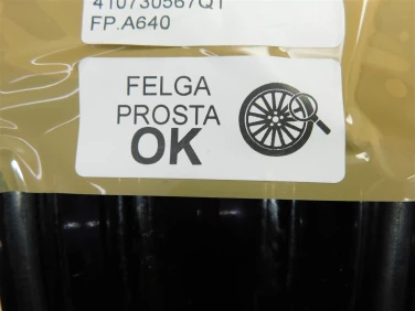 Felga koŁo przÓd kawasaki er-6n 650 12-16 felga prosta ok u-11 410730567qt