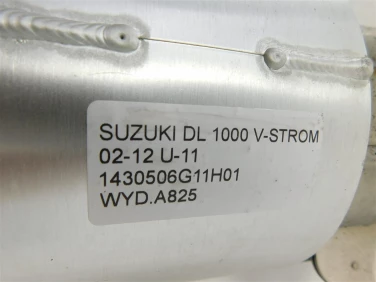 Wydech koŃcowy tŁumik suzuki dl 1000 v-strom 02-12 u-11 1430506g11h01