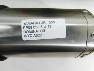 Wydech koŃcowy tŁumik yamaha fjr 1300 rp08 03-05 u-11 dominator