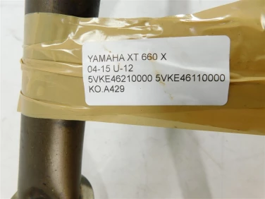 Kolanko kolektor wydech yamaha xt 660 x 04-15 u-12 5vke46210000 5vke46110000
