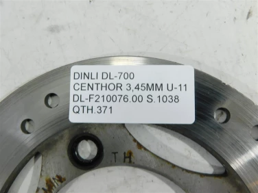 Tarcza hamulec dinli dl-700 centhor 3,45mm u-11 dl-f210076.00