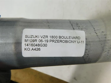 Kolanko kolektor wydech suzuki vzr 1800 boulevard m109r 06-19 przerobiony u-11 1416048g30