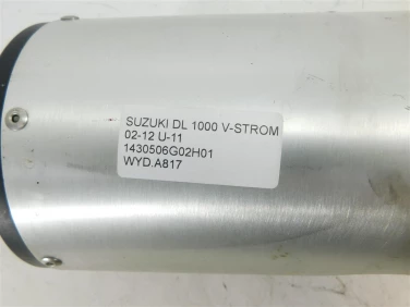 Wydech koŃcowy tŁumik suzuki dl 1000 v-strom 02-12 u-11 1430506g02h01