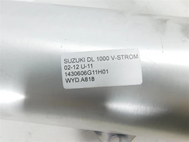 Wydech koŃcowy tŁumik suzuki dl 1000 v-strom 02-12 u-11 1430606g11h01