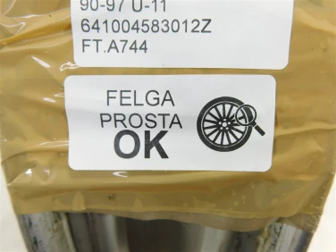 Felga koŁo tyŁ suzuki xv 800 90-97 felga prosta ok u-11 641004583012z