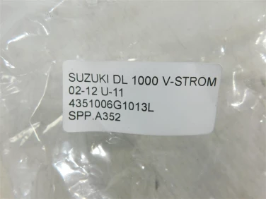 Set podnÓŻek prawy przÓd suzuki dl 1000 v-strom 02-12 u-11 4351006g1013l
