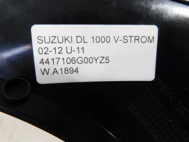 Plastik wypeŁnienie owiewka suzuki dl 1000 v-strom 02-12 u-11 4417106g00yz5