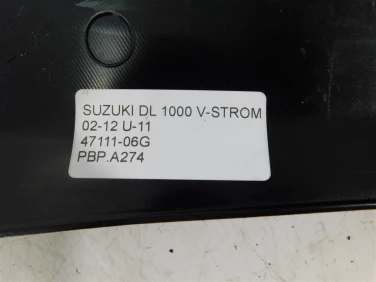 Pokrywa bok boczna prawa suzuki dl 1000 v-strom 02-12 u-11 47111-06g