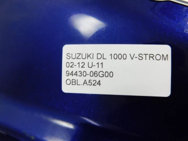 Owiewka bok boczna lewa suzuki dl 1000 v-strom 02-12 u-11 94430-06g00