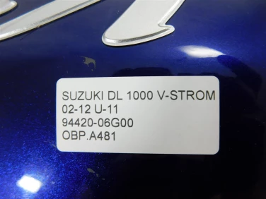 Owiewka bok boczna prawa suzuki dl 1000 v-strom 02-12 u-11 94420-06g00