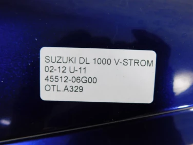 Ogon owiewka tyŁ lewy suzuki dl 1000 v-strom 02-12 u-11 45512-06g00