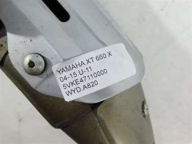 Wydech koŃcowy tŁumik yamaha xt 660 x 04-15 u-11 5vke47110000