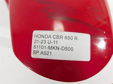 BŁotnik przÓd przedni honda cbr 650 r 21-23 u-11 61101-mkn-d500