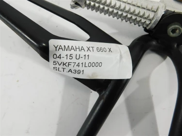 Set podnÓŻek lewy tyŁ yamaha xt 660 x 04-15 u-11 5vkf741l0000