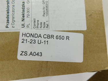 Śruby zestaw Śrub honda cbr 650 r 21-23 u-11