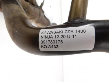 Kolanko kolektor wydech kawasaki zzr 1400 ninja 12-20 u-11 391780175