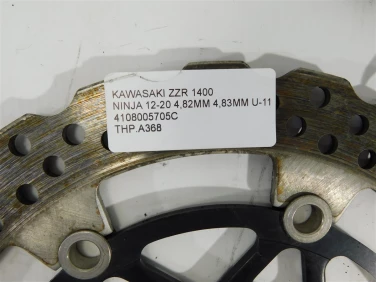 Tarcza hamulcowa przÓd kawasaki zzr 1400 ninja 12-20 4,82mm 4,83 mm u-11 4108005705c