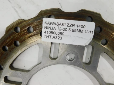 Tarcza hamulcowa tyŁ kawasaki zzr 1400 ninja 12-20 5,89mm u-11 410800089