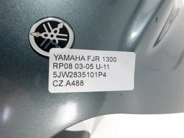 Czacha czasza owiewka przÓd yamaha fjr 1300 rp08 03-05 u-11 5jw2835101p4