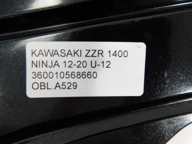 Owiewka bok boczna lewa kawasaki zzr 1400 ninja 12-20 u-12 360010568660