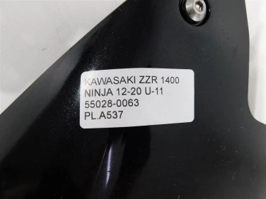 PŁug plastik owiewka kawasaki zzr 1400 ninja 12-20 u-11 55028-0063