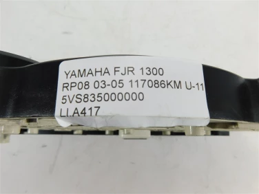 Licznik prĘdkoŚciomierz yamaha fjr 1300 rp08 03-05 117086km u-11 5vs835000000