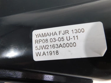 Plastik wypeŁnienie owiewka yamaha fjr 1300 rp08 03-05 u-11 5jw2163a0000