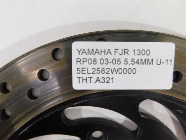 Tarcza hamulcowa tyŁ yamaha fjr 1300 rp08 03-05 5,54mm u-11 5el2582w0000