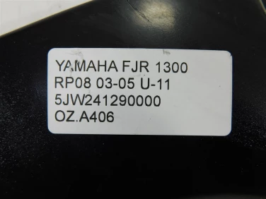 OsŁona nakŁadka zbiornik yamaha fjr 1300 rp08 03-05 u-11 5jw241290000