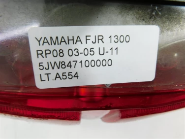 Lampa tyŁ tylna yamaha fjr 1300 rp08 03-05 u-11 5jw847100000