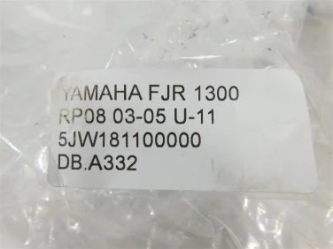 DŹwignia biegÓw stopka yamaha fjr 1300 rp08 03-05 u-11 5jw181100000