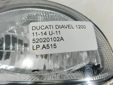 Lampa reflektor przÓd ducati diavel 1200 11-14 u-11 52020102a