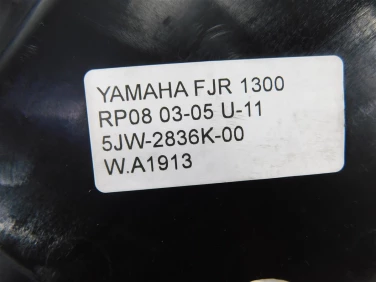 Plastik wypeŁnienie owiewka yamaha fjr 1300 rp08 03-05 u-11 5jw-2836k-00