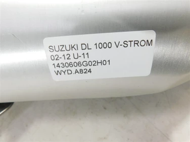 Wydech koŃcowy tŁumik suzuki dl 1000 v-strom 02-12 u-11 1430606g02h01