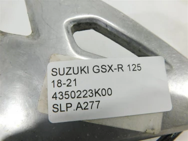 Set podnÓŻek lewy przÓd suzuki gsx-r 125 18-21 4350223k00