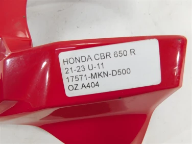 OsŁona nakŁadka zbiornik honda cbr 650 r 21-23 u-11 17571-mkn-d500