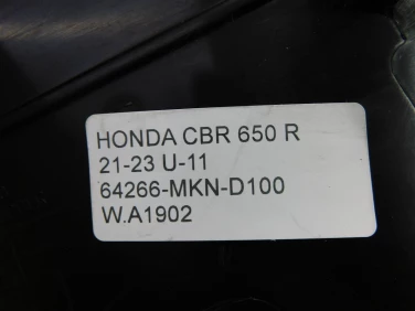 Plastik wypeŁnienie owiewka honda cbr 650 r 21-23 u-11 64266-mkn-d100
