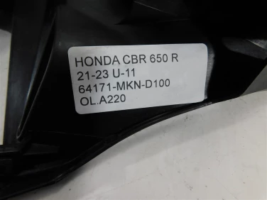 OsŁona licznik przÓd plastik honda cbr 650 r 21-23 u-11 64171-mkn-d100