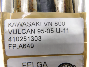 Felga koŁo przÓd kawasaki vn 800 vulcan 95-05 felga prosta ok u-11 410251303