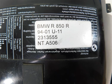 Nadkole bŁotnik tyŁ plastik bmw r 850 r 94-01 u-11 2313555