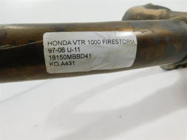 Kolanko kolektor wydech honda vtr 1000 firestorm 97-06 u-11 18150mbbd41