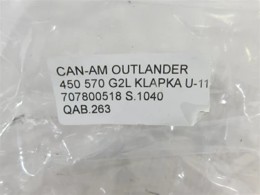 Airbox filtr powietrza can-am oultander 450 570 g2l klapka u-11 707800518